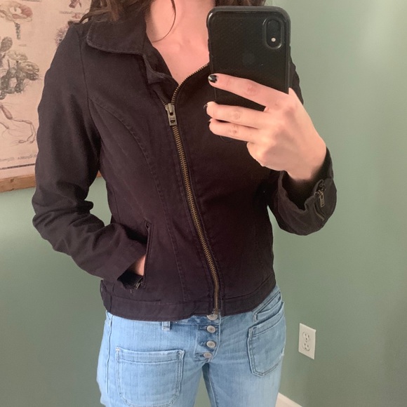 Levi's Jackets & Blazers - Levi’s Moto Jacket with Rose Lining